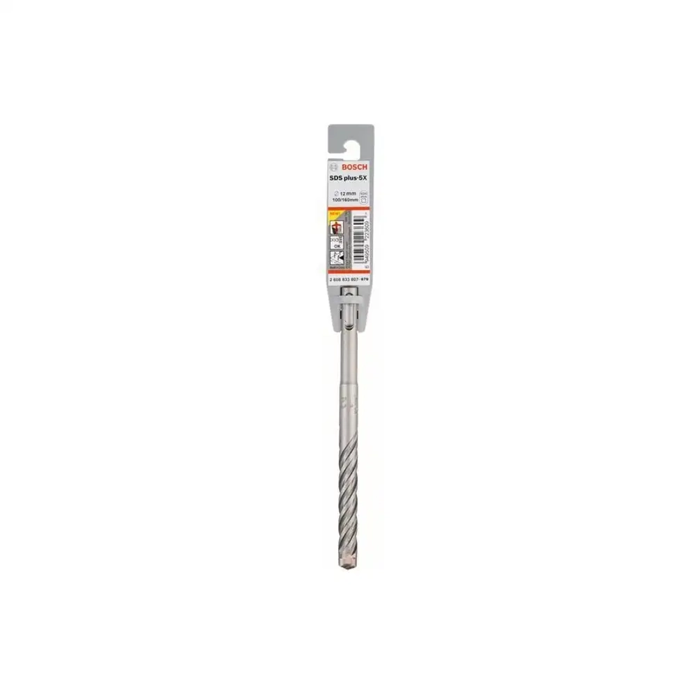 Бур по бетону SDS-plus-5X 12x100x160 мм BOSCH 2608833807