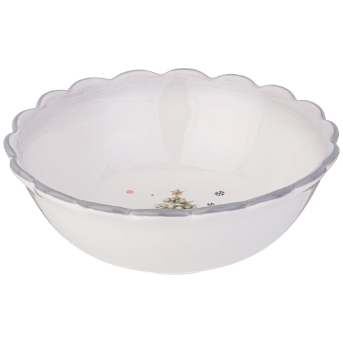 Салатник Agness “С новым годом!" 20.5х7.5см