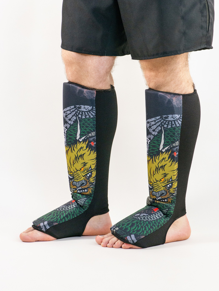 Защита голени и стопы BoyBo Dragon, нейлон