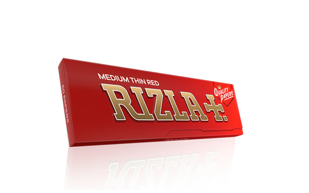Бумага для сигарет блок "Rizla+" Red 50л*100шт