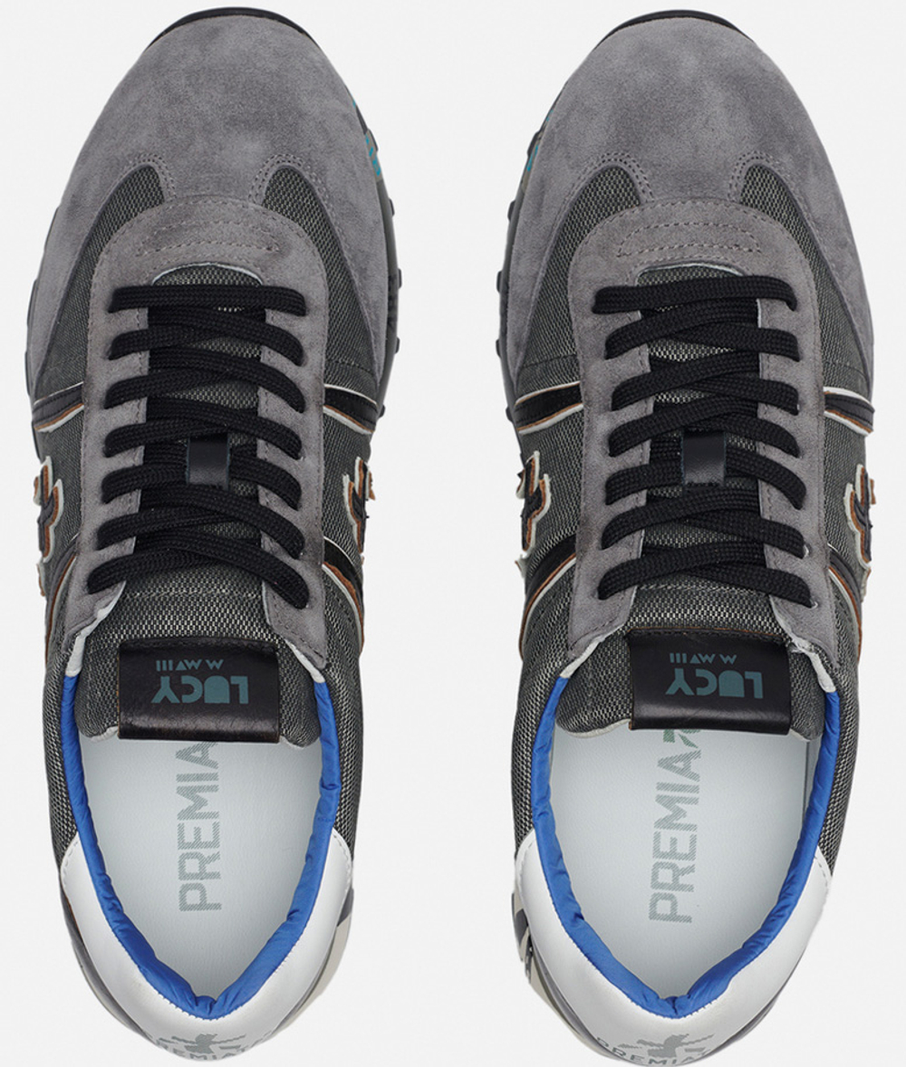 Premiata Lucy 5909 sneakers серые мужские