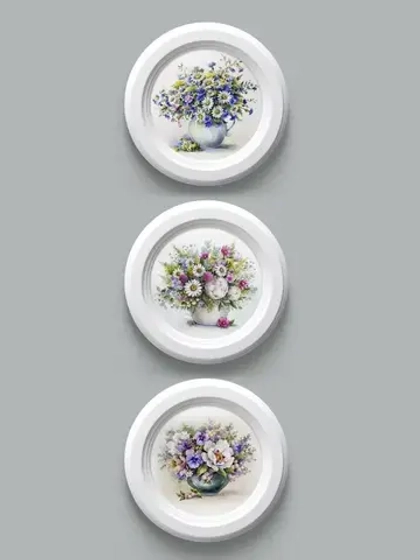 Картины на стену интерьерные на холсте 3 шт. 17.5 см