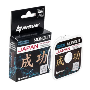 Леска MONOLIT 0,181mm/50m Nylon Transparent (N-MO-0.181-50) Nisus