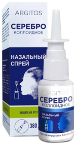 Argitos Коллоидное серебро спрей д/мест. прим. фл., 30 мл