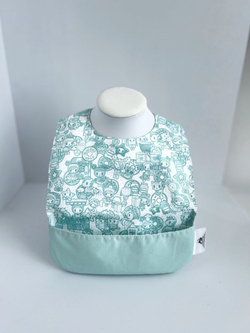 нагрудник непромокаемый двухсторонний для кормления