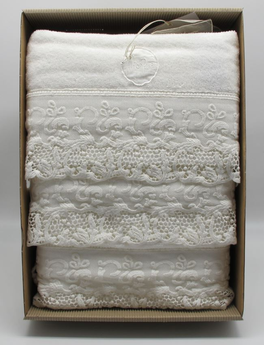 Набор полотенец 3 шт Arte Pura 4.880.PT 19 белый