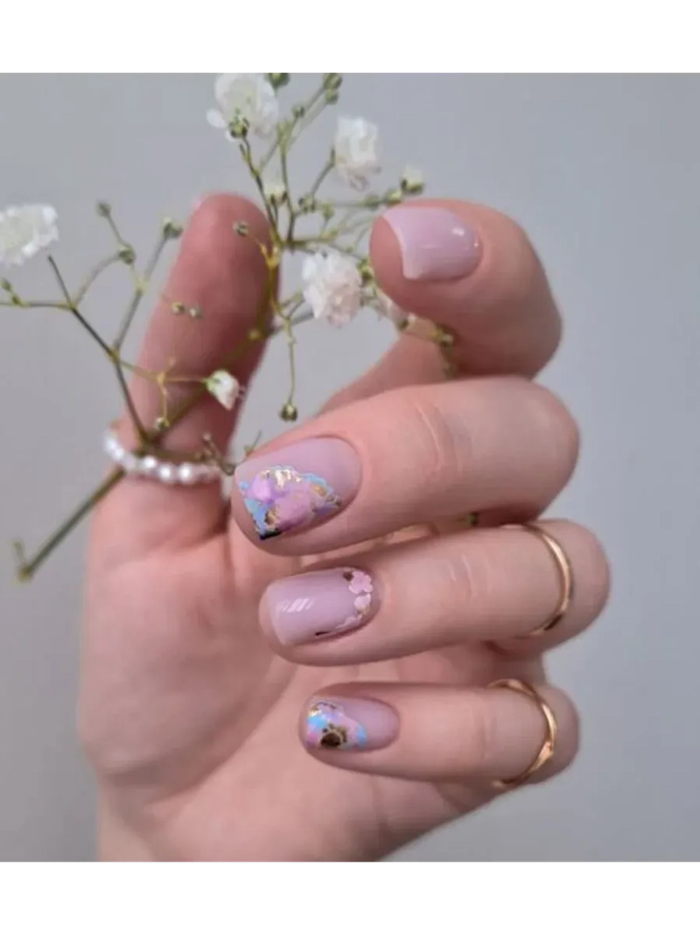 Набор слайдеры 2шт Lucky Rose. Foil 101, 106
