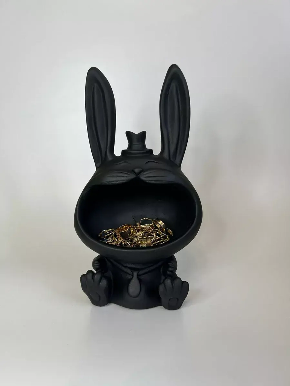 Ваза Кролик для сухоцветов и декора