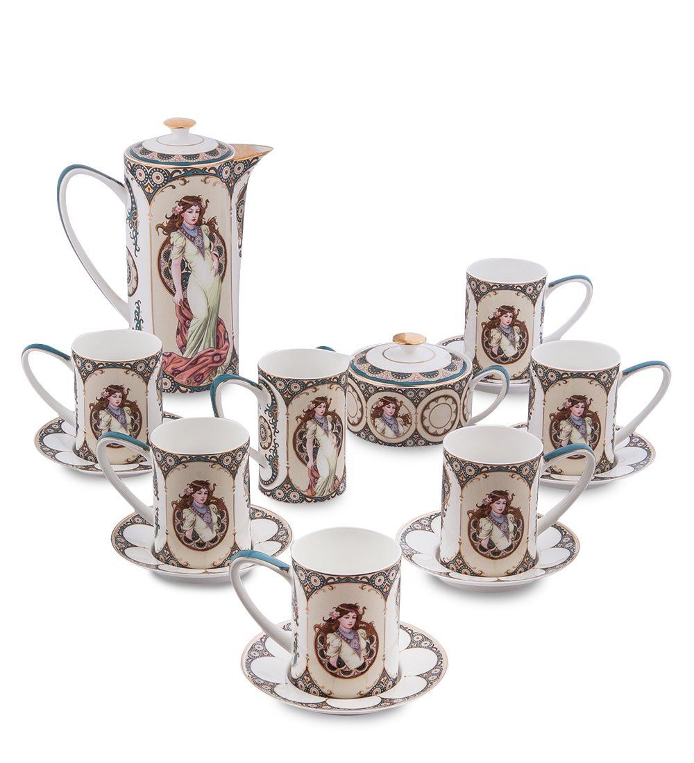 Pavone JK- 53 Чайный сервиз на 6 перс.«Габриэлла»