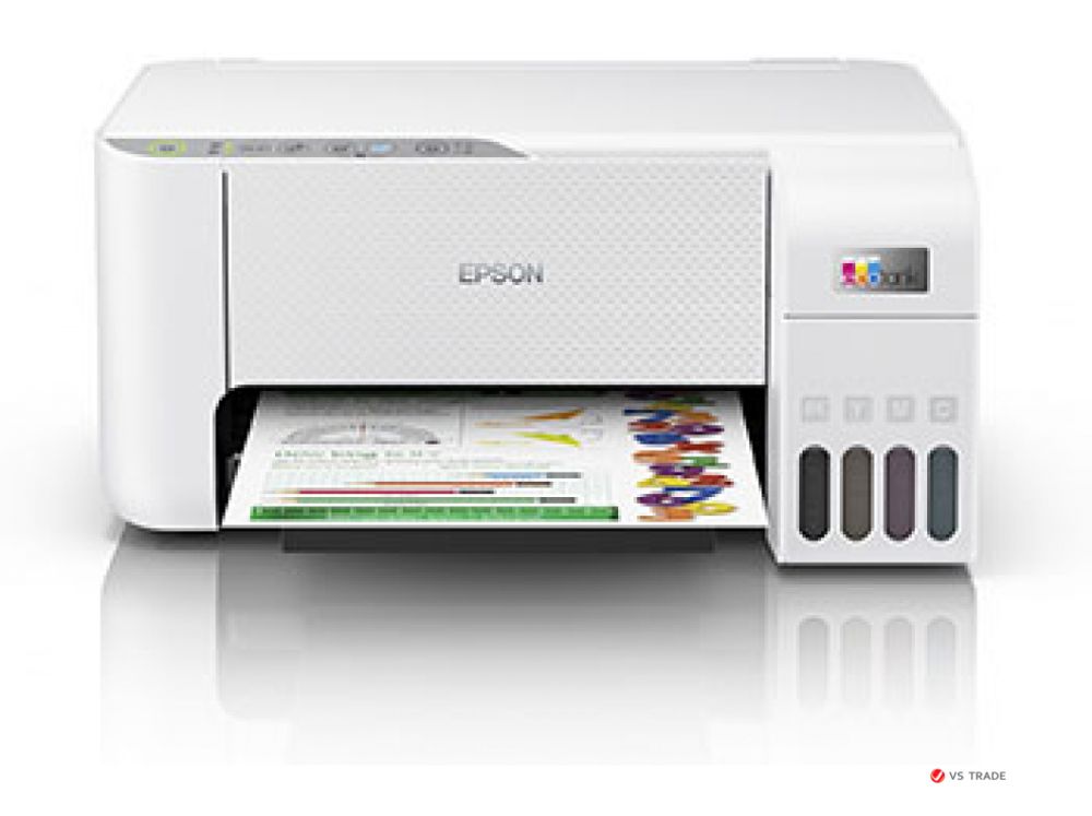 МФУ струйное цветное Epson L3256 C11CJ67414, А4, до 33 стр/мин, USB, Wi-Fi