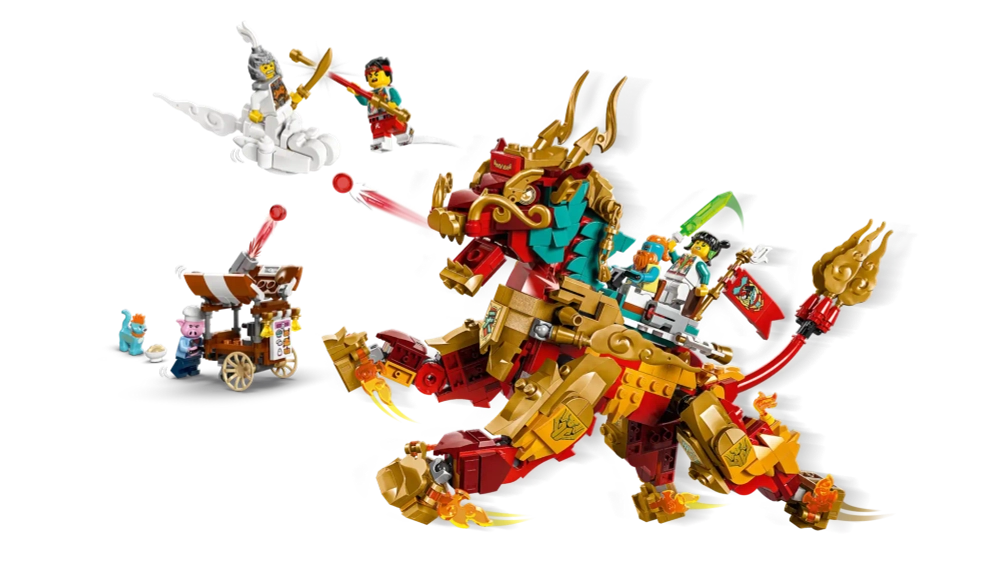 Конструктор LEGO Monkie Kid 80066 Мифическое существо Цилинь