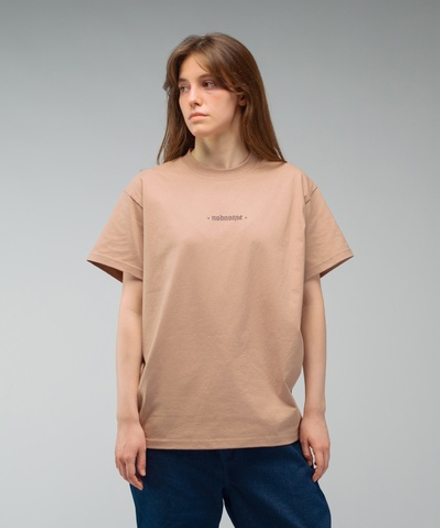 Футболка ПОДПОЛЬЕ ZERO Бежевый