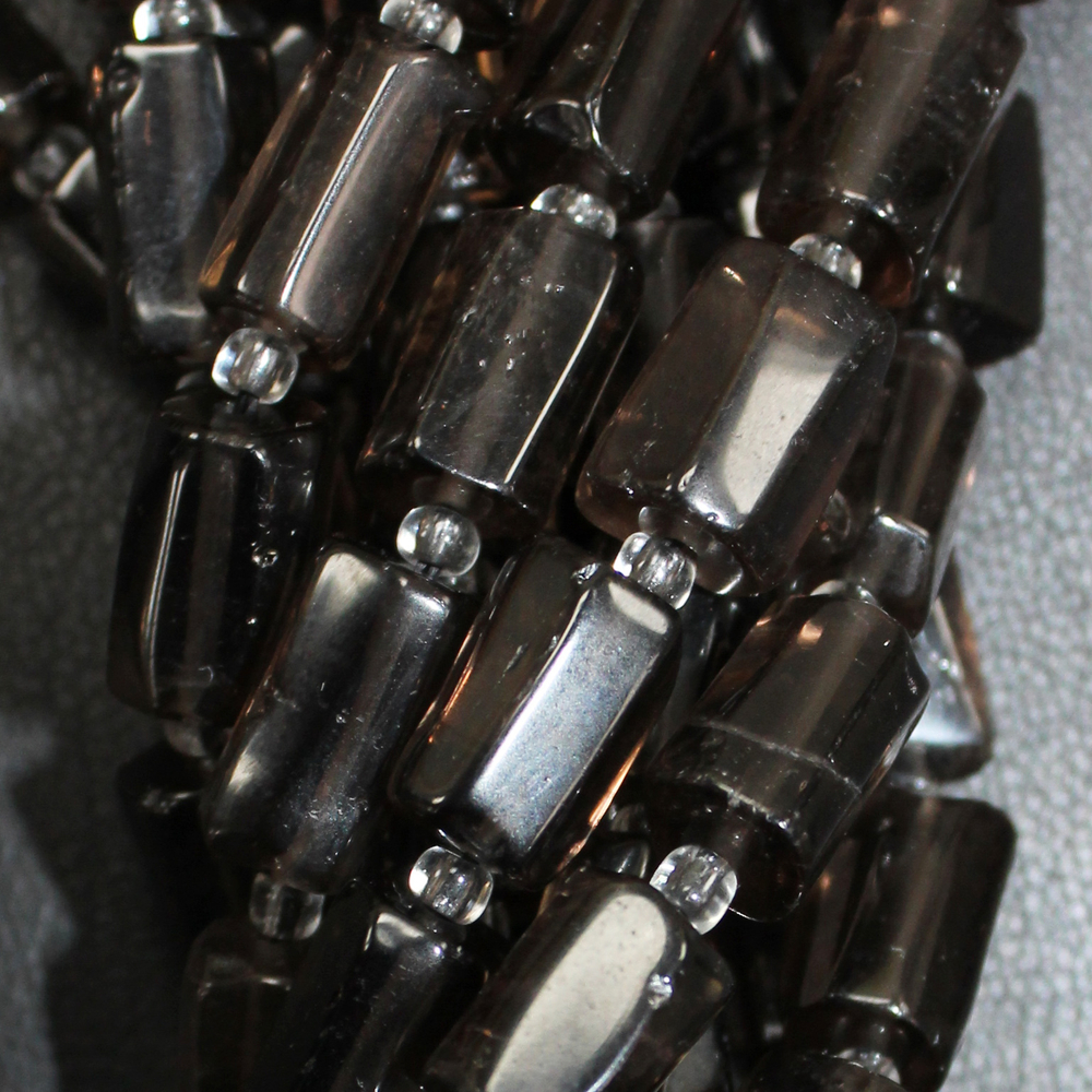 Раух топаз (смоки кварц)трубки 10-12мм