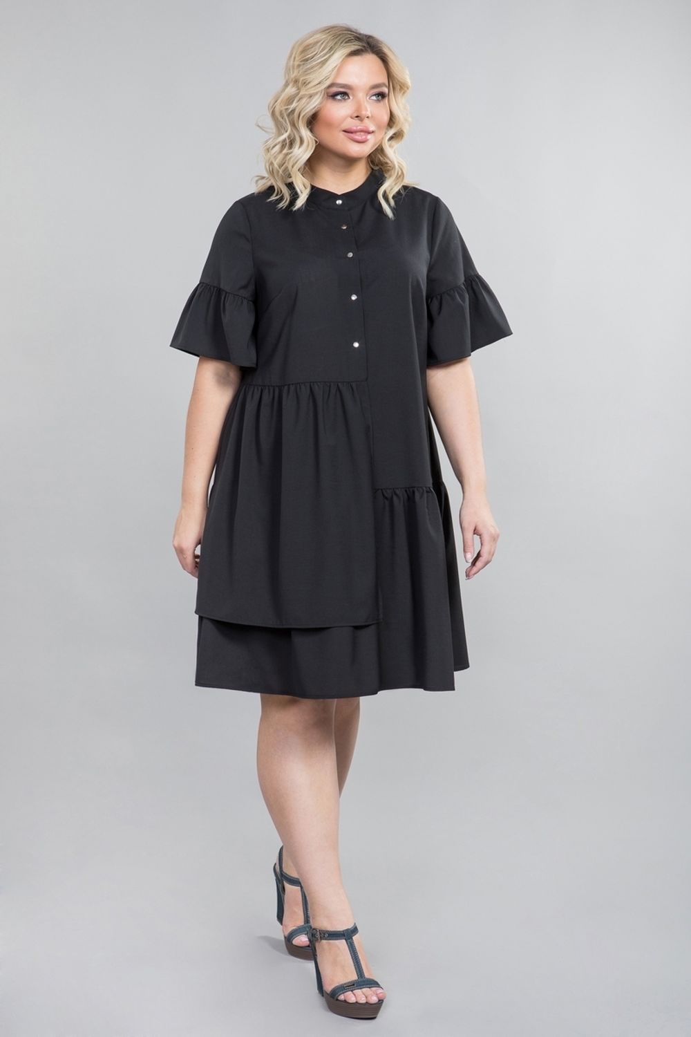 Платье 1247 фуксия Novita (Акция)