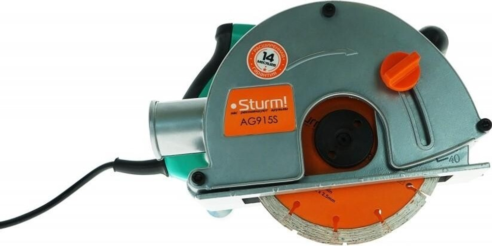 Штроборез сетевой Sturm AG915S