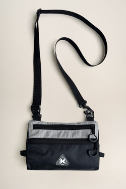 Сумка мессенджер KUL'TURA "CROSS BODY" Светло-серый