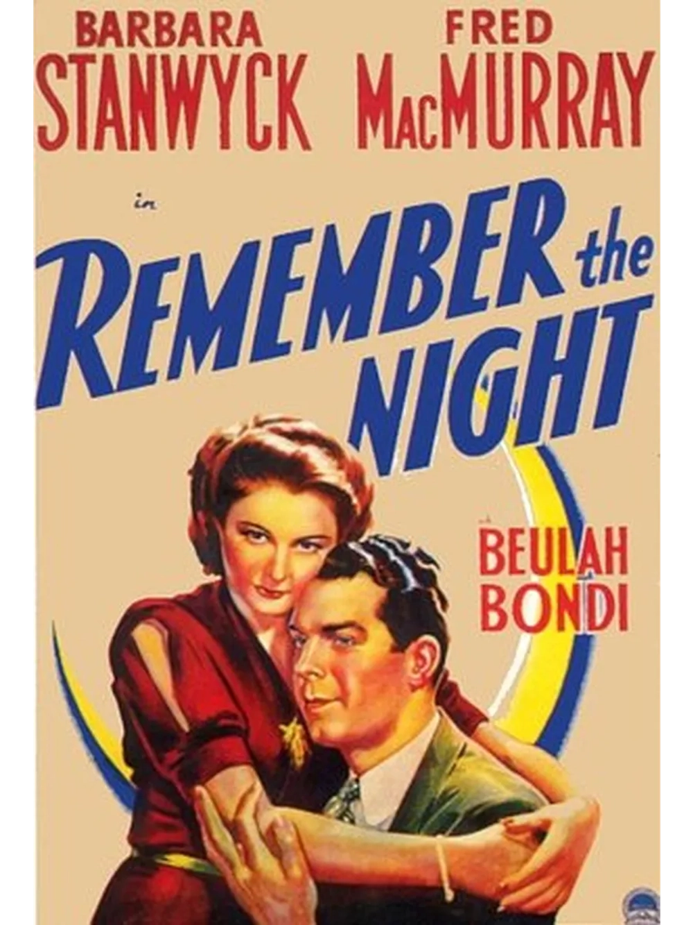 Запомни ночь (1939) (DVD-R)