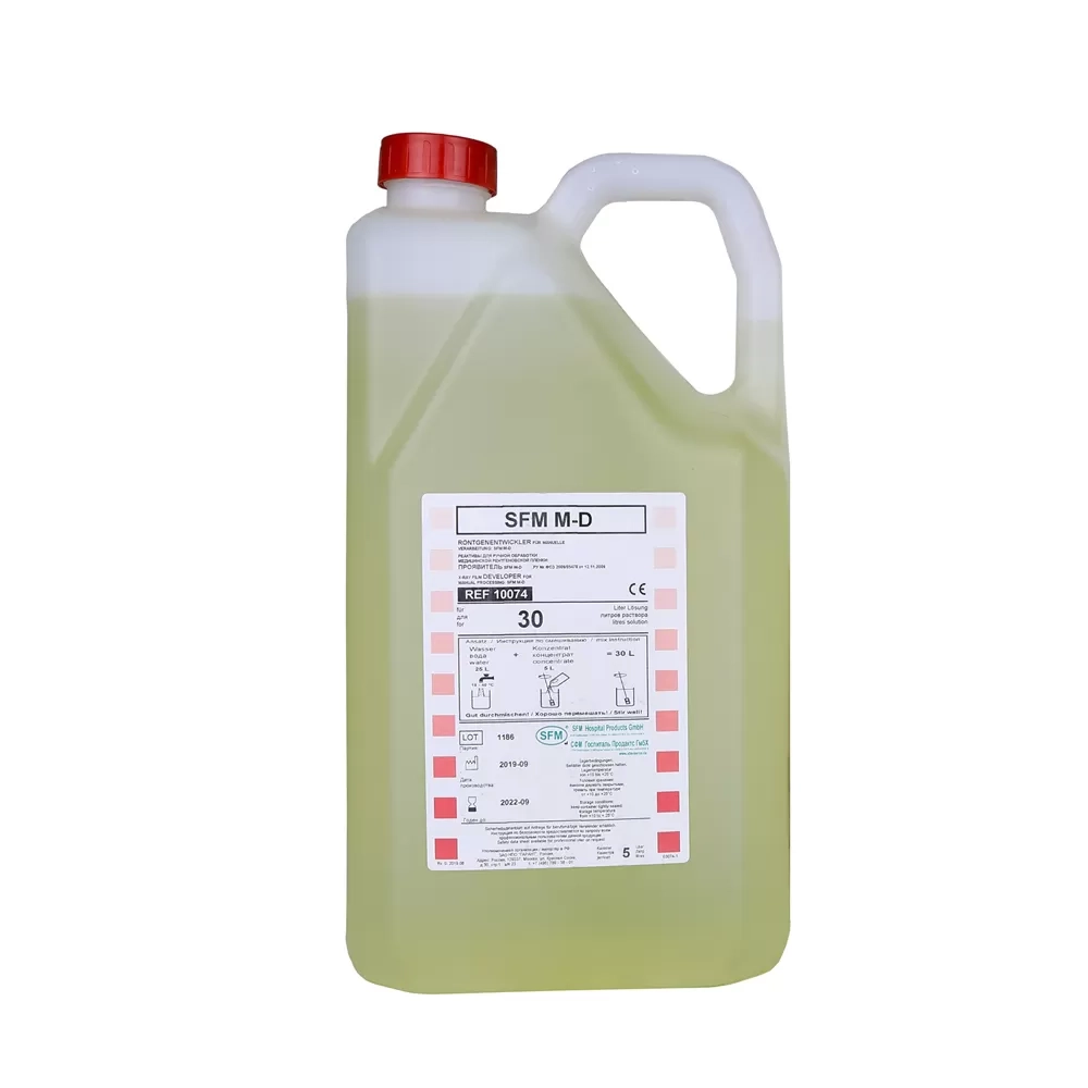 Проявитель SFM M-D для ручной обработки рентгенпленок 30 л