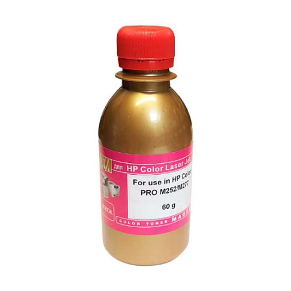 Тонер для HP Color LJ M252 / M277 (60гр, пурпурный, Chemical/MKI) Gold ATM
