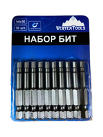 НАБОР БИТ H4X50 VERTEXTOOLS (10шт) (1200шт) БТ-H4-50
