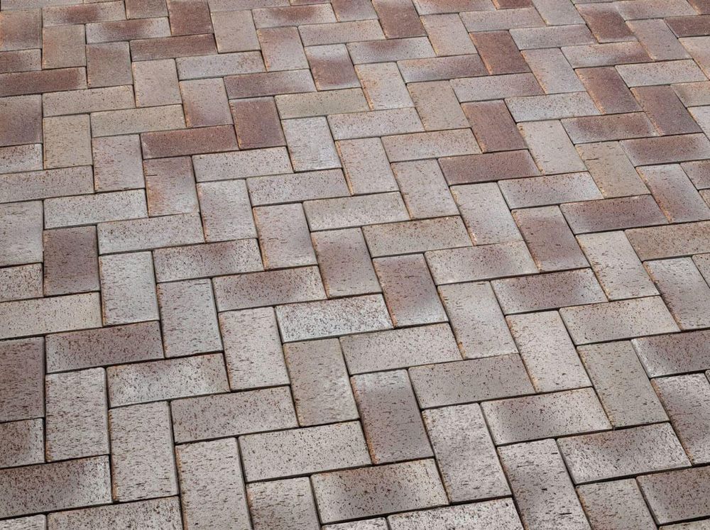 Feldhaus Klinker - P409DF, Gala ferrum, обожженный, с фиолетовым нагаром, 240x118x52 - Клинкерная тротуарная брусчатка