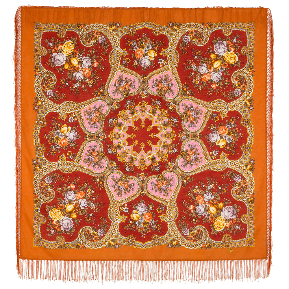 Платок Нежное сердце 1752-16