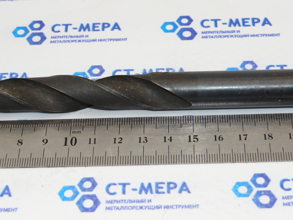 Сверло по металлу 15.4мм (149х227мм) Р18 ц/х удлиненное