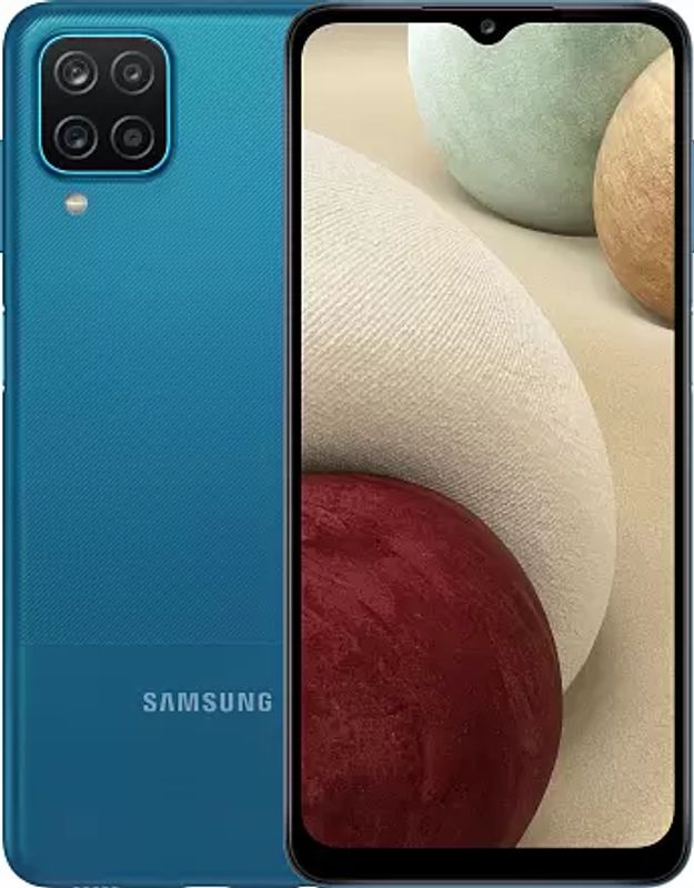 Смартфон Samsung Galaxy A12 64GB Blue (SM-A127F) Синий Ростест Оф. Гарантия