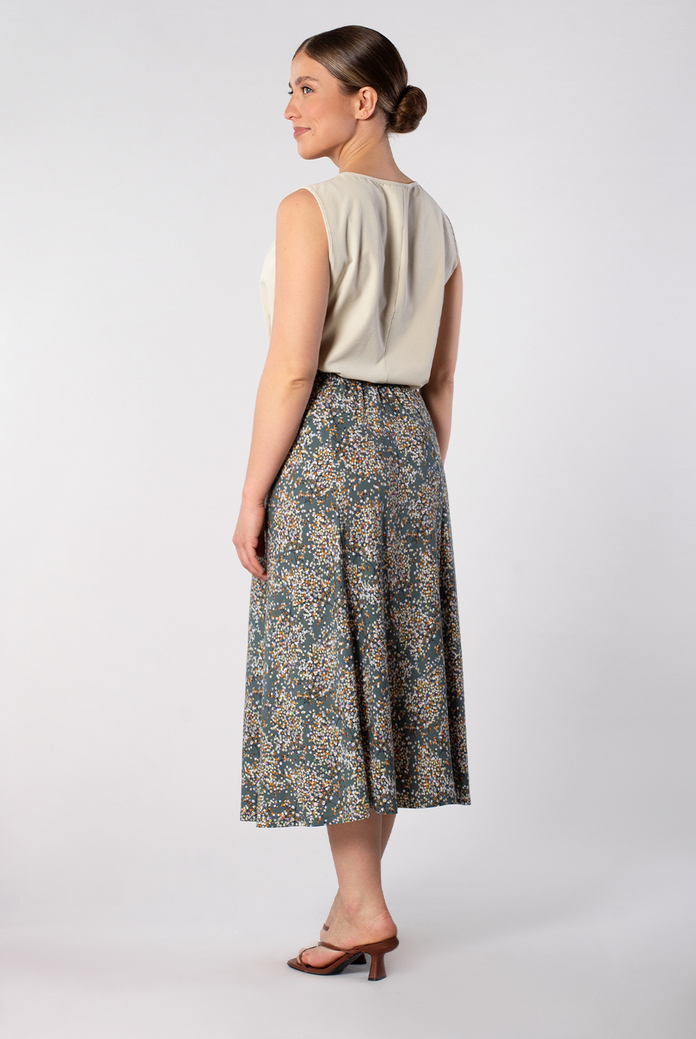 Юбка женская 4026ЛП, поляна #172По014026ЛП