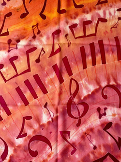 Шарф ручной работы из натурального шелка (1)