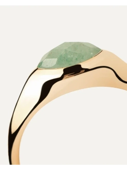 Кольцо Nomad Green Aventurine
