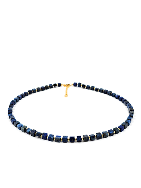 Чокер на шею из камня лазурит