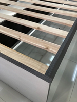 Кровать Ольга-13 ЛДСП реечное ладе яс.анкор темн/яс.анкор св 1200