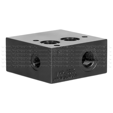 VMP-DBD-ST - Плита стальная под предохранительный клапан DBDS6, с выходами Р, Т и М и под плиту ML31 (Ду6)