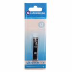 Кусачки для ногтей на блистере «Ultramarine», ребристый, цвет металл, 5,5см