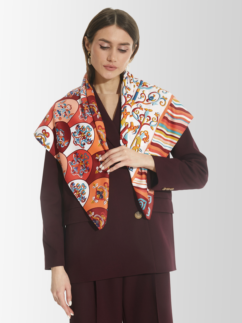 Платок «Легенды народов Амура»