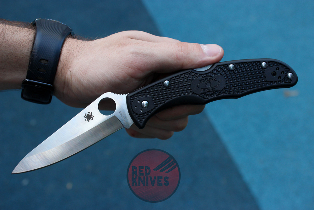 Нож Spyderco Endura Black (версия 2024 г.) C10PBK