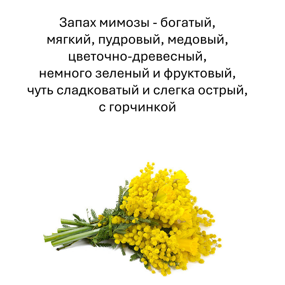 Мимоза, кубики восковые для ароматизации, 10 штук