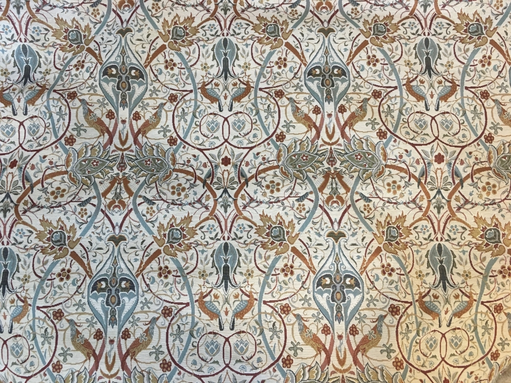 Гобеленовая ткань Райские птицы ширина 150 см