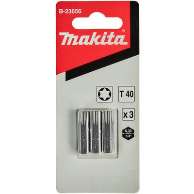 Бита Makita C-form T40-25 мм 3 шт   B-23656