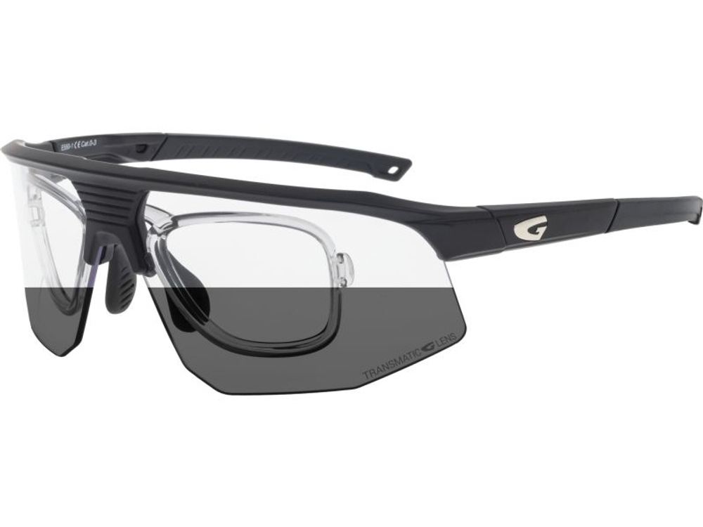 Спортивные очки с диоптриями GOG Kilo / Matt Black / Photochromic Clear-Smoke Lens