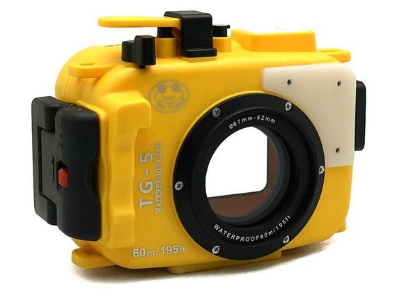 Подводный бокс Sea Frogs для Olympus Tough TG-5/TG-6 желтый