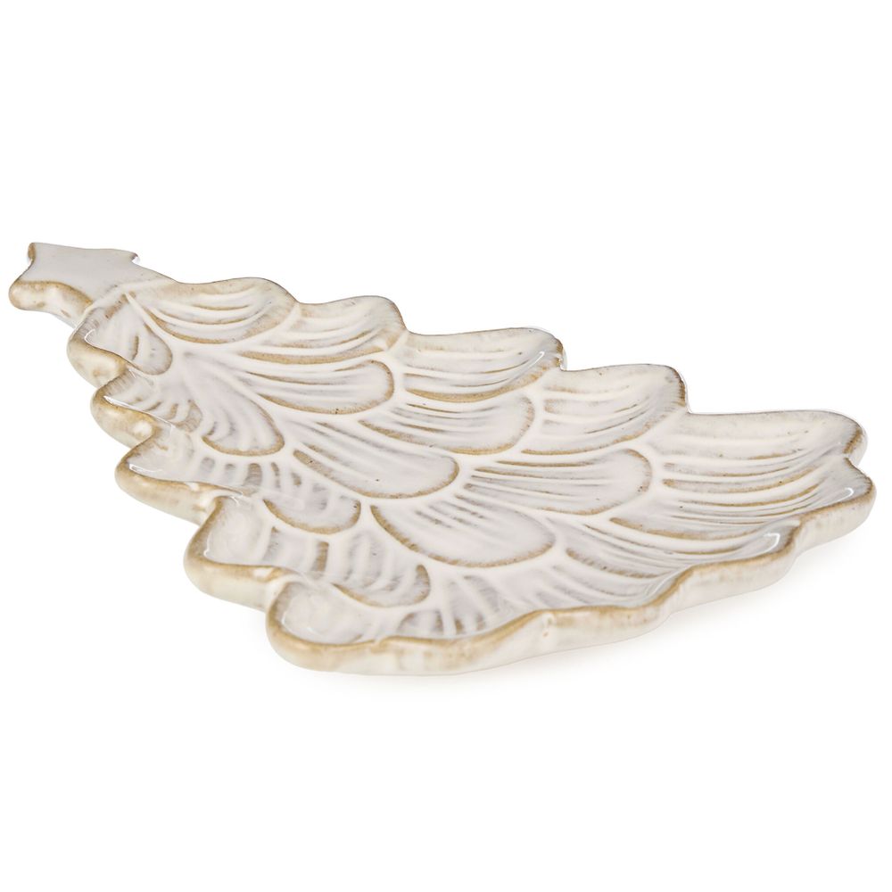 НАБОР СЕРВИРОВОЧНЫХ БЛЮД КОЛЛЕКЦИЯ "PINE CONES", 2 ШТ. / 18,2*13,3*2 СМ