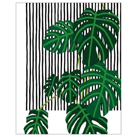 IKEA BILD  (ИКЕА БИЛД)  -  Плакат, Листья, 40x50 см