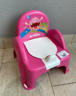 Горшок Стульчик "Монстры" розовый