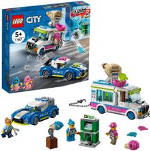 Конструктор LEGO City Police 60314 Погоня полиции за грузовиком с мороженым