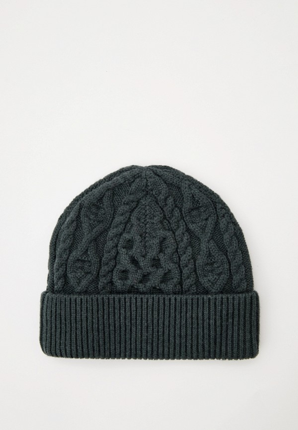 Шапка Parajumpers ARAN HAT 541 черный косы