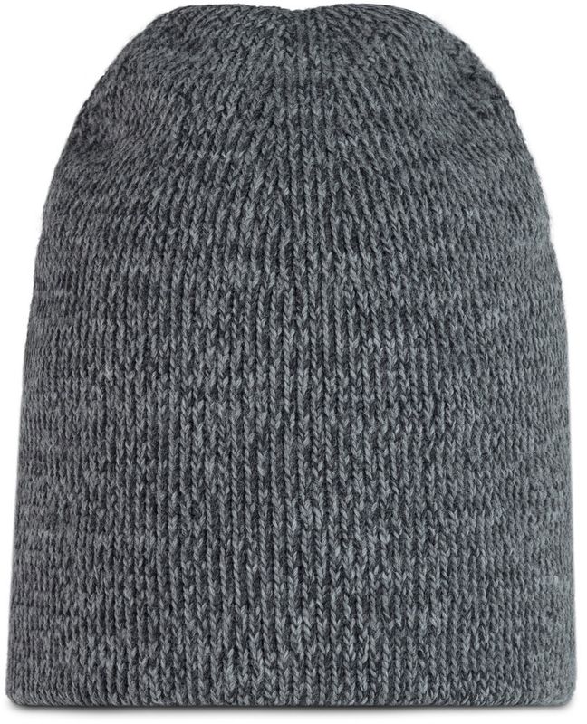 Вязаная шапка Buff Knitted Hat Jarn Grey Melange Фото 3