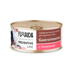 Florida Gastrointestinal Консервы для собак при расстройствах пищеварения, с Телятиной