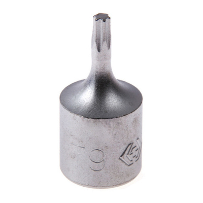 KING TONY (201309X) Насадка (бита) торцевая 1/4", L = 25 мм, TORX, T9